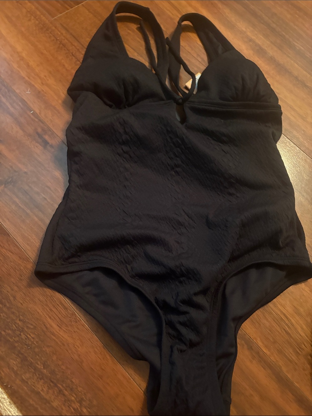 Kona Sol Black One-Piece Swimsuit